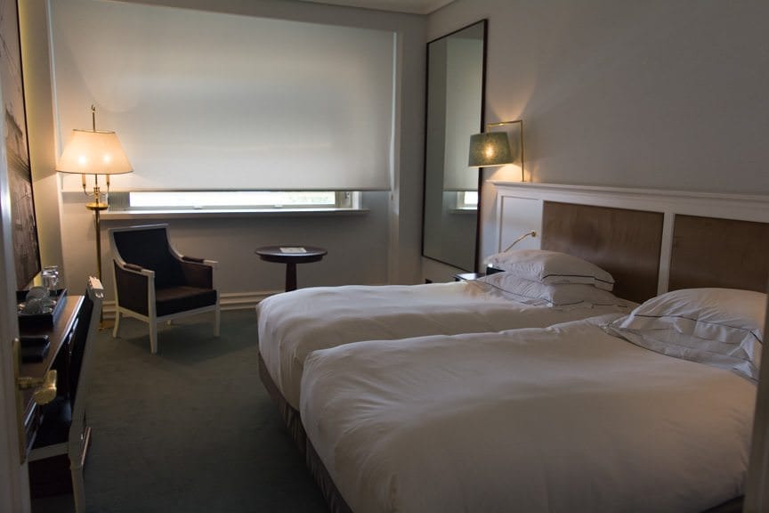 My room at the Hotel Tivoli Lisboa, 5th floor, facing south. Photo © 2015 Aaron Saunders