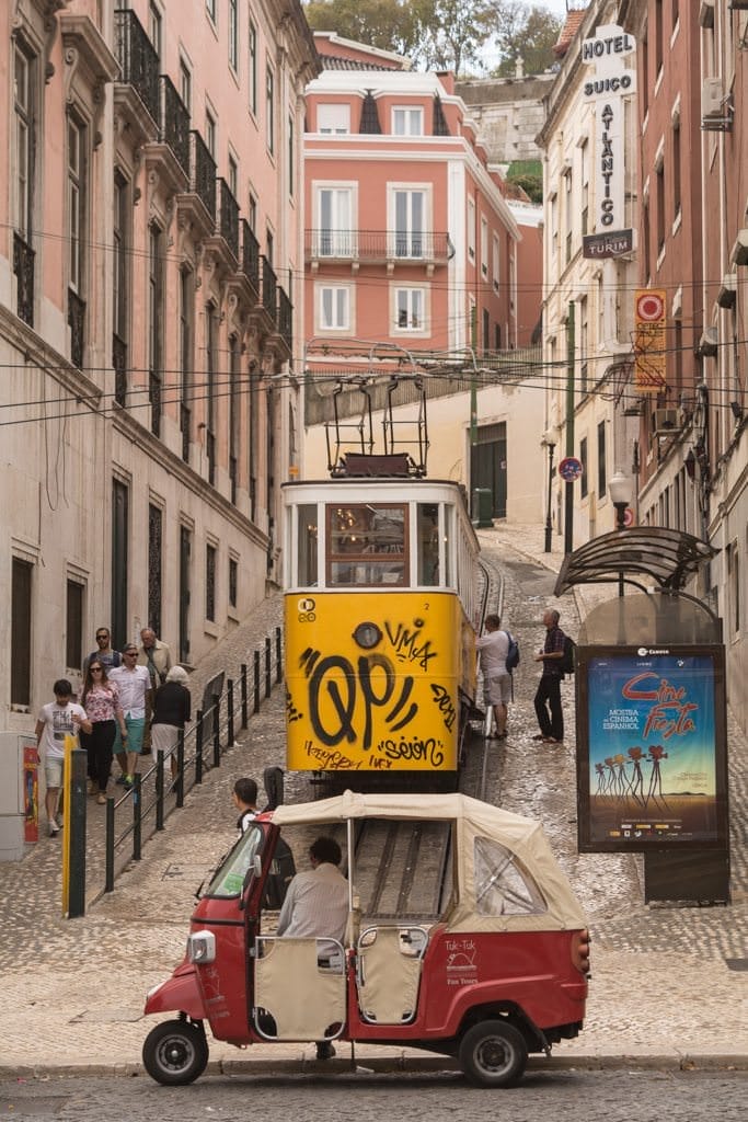 Fancy a Funicular ride, anyone? Photo © 2015 Aaron Saunders