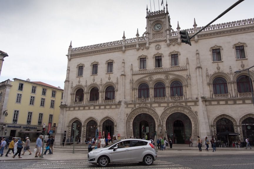 Portugal's River of Gold Aboard Viking Torgil - Day 1 12 Lisbon's architecture is striking. This is actually a Starbucks Coffee, believe it or not. Photo © 2015 Aaron Saunders