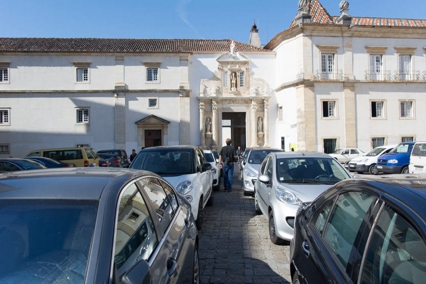 The historic grounds of Coimbra University, recognized as a UNESCO World Heritage site. Photo © 2015 Aaron Saunders