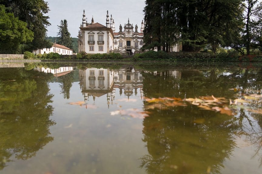 ...for our excursion to the Mateus Palace! Photo © 2015 Aaron Saunders