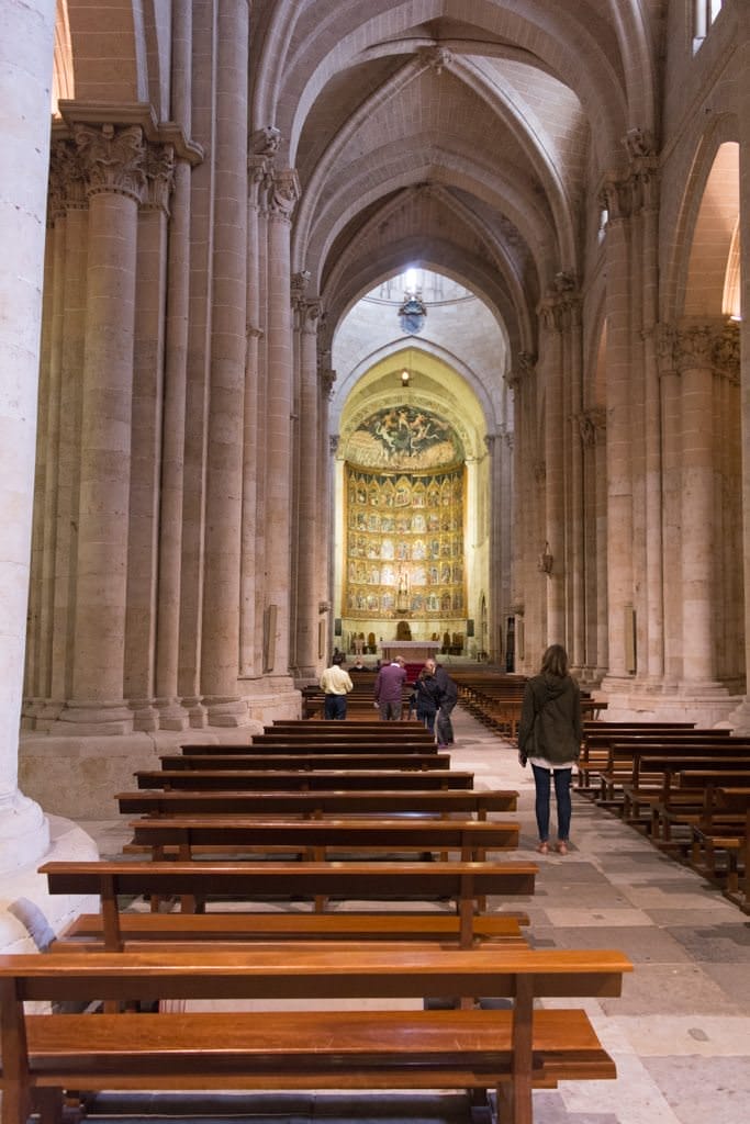 Initially, the Old Cathedral seems simpler in design...Photo © 2015 Aaron Saunders