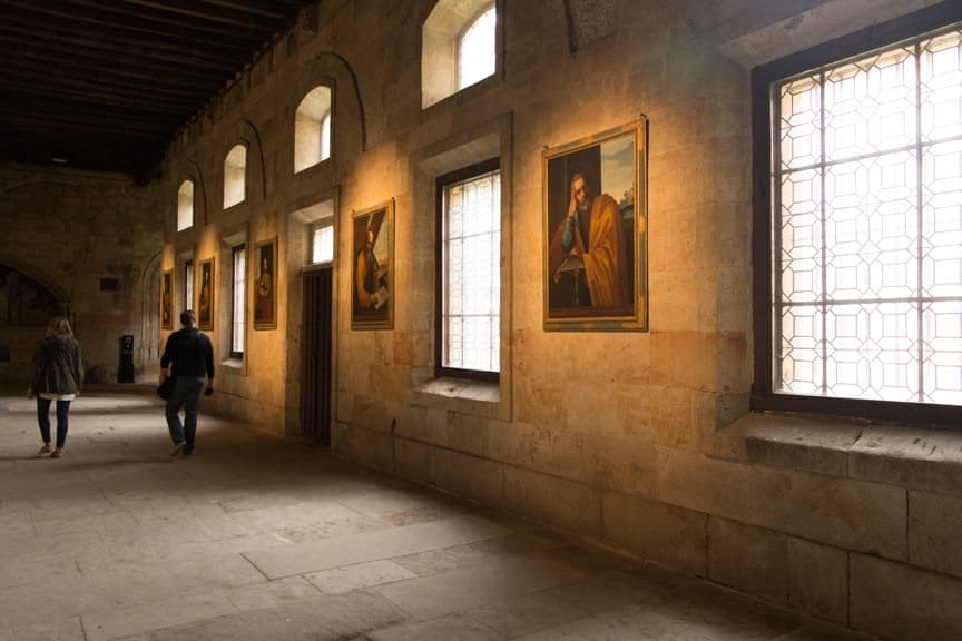 ...until you discover its sprawling network of passageways and anterooms. Photo © 2015 Aaron Saunders