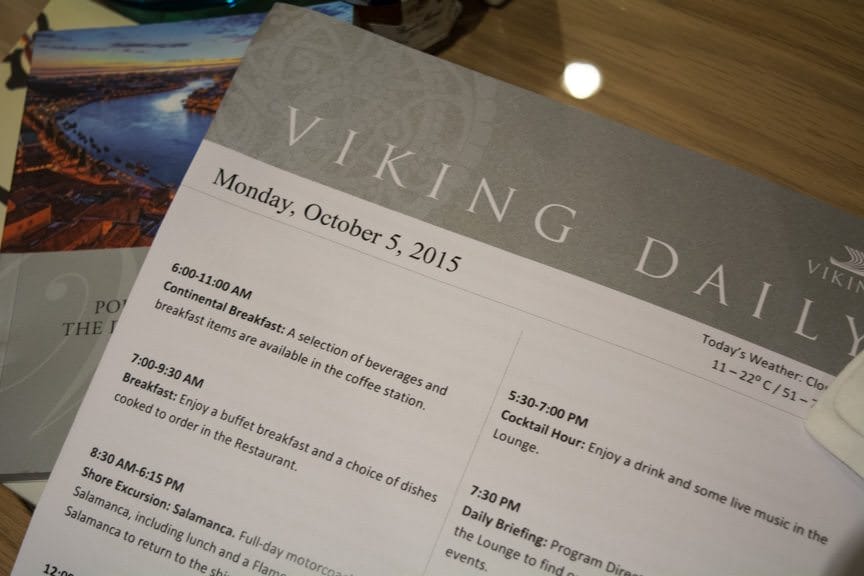 ...and an evening of activities aboard Viking Torgil. Photo © 2015 Aaron Saunders