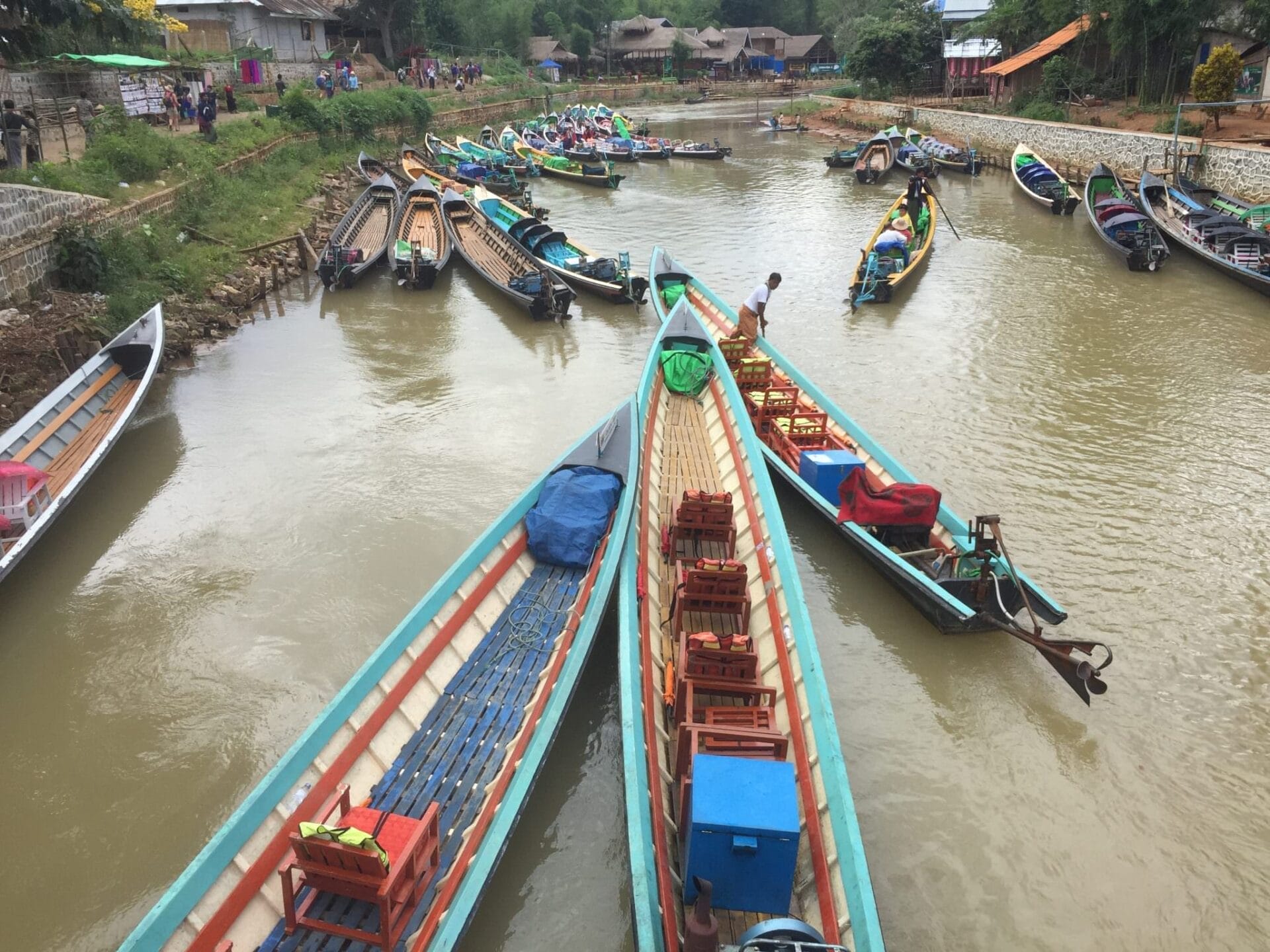 The Burmese Uber awaits. © 2015 Gail Jessen