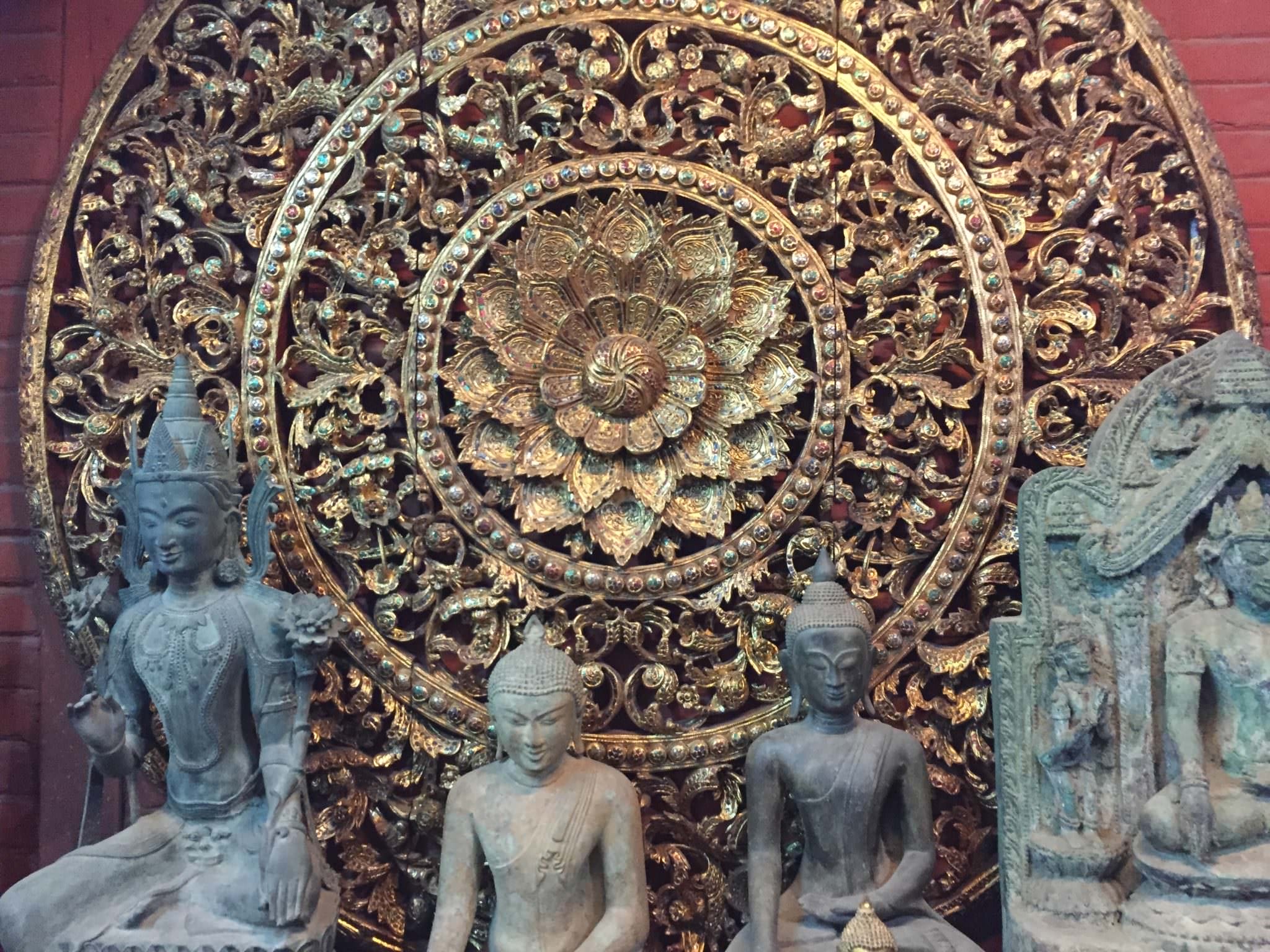 If I was still living in my normal past life, this giant lotus would've come home with me. As it stands, it doesn't fit in my backpack and I have renters in my condo. © 2015 Gail Jessen