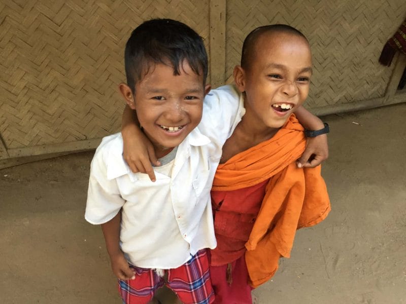 Two young boys, one a novice monk, decided to adopt me. They didn't leave my side for hours. Every minute or so I'd snap a new photo of them, per request, and we'd carry on. © 2015 Gail Jessen
