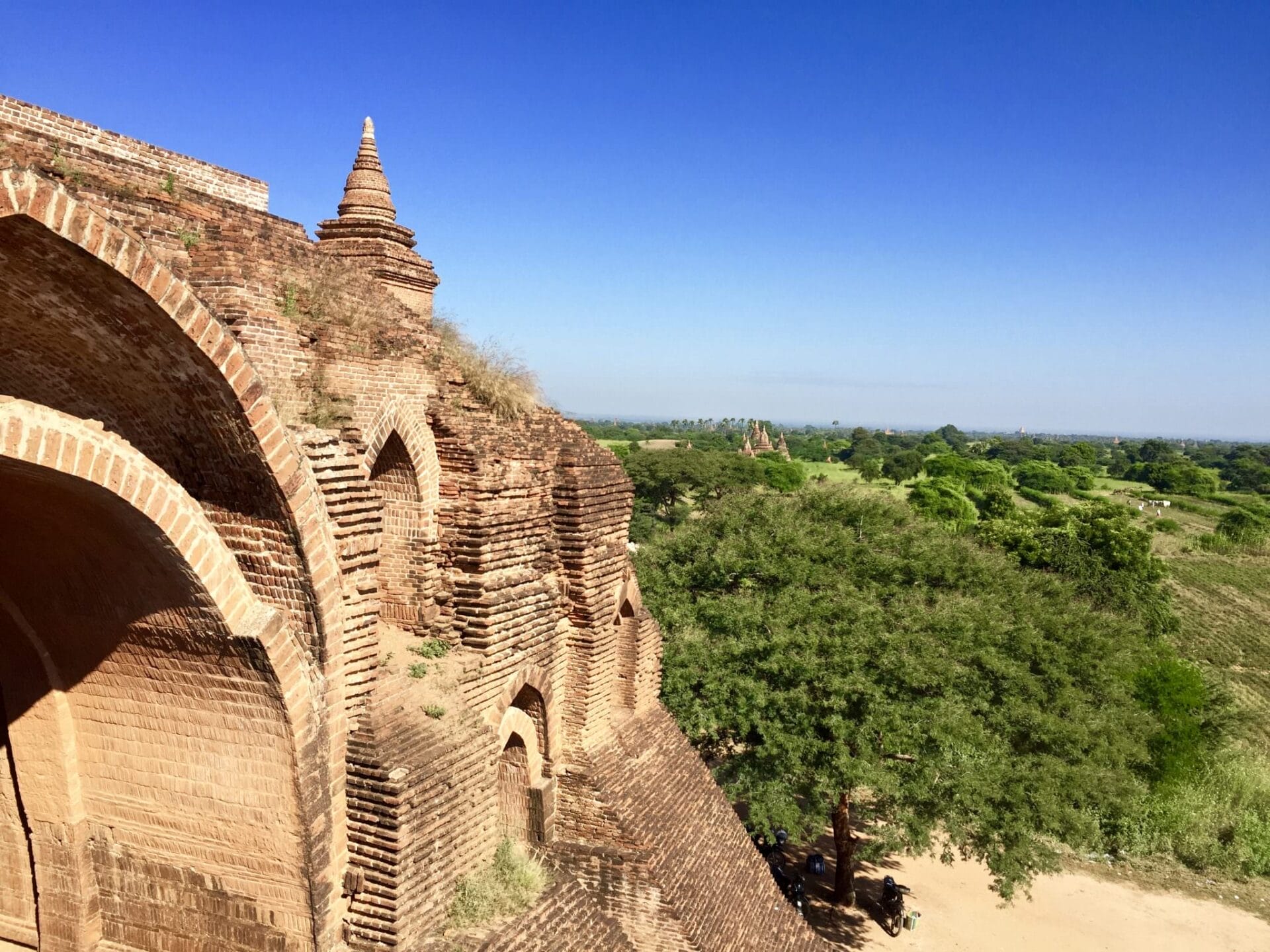 One perspective of the ascent. © 2015 Gail Jessen