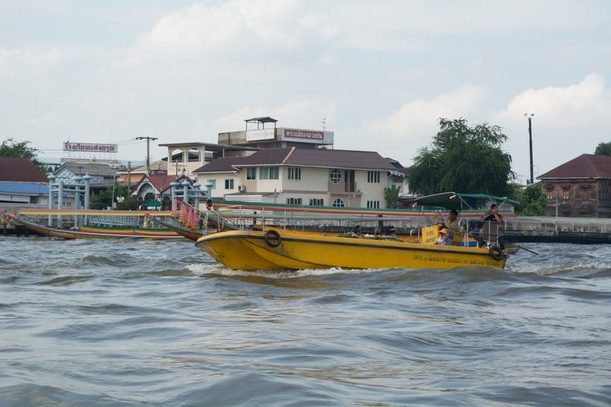...for our journey down river to the Grand Palace. Photo © 2015 Aaron Saunders