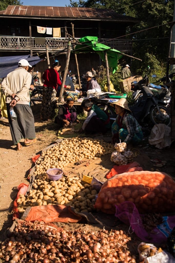 ...to local markets...Photo © 2015 Aaron Saunders