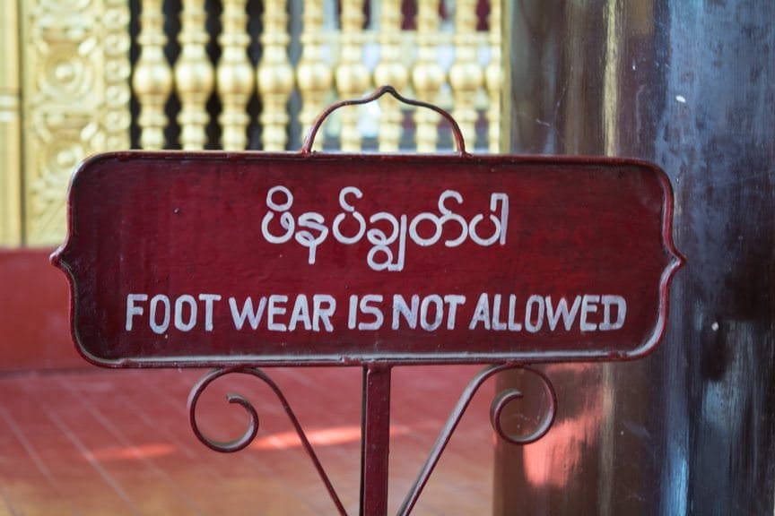 It Is What It Is: Women just aren't allowed to have a private audience with Buddha. Photo © 2015 Aaron Saunders