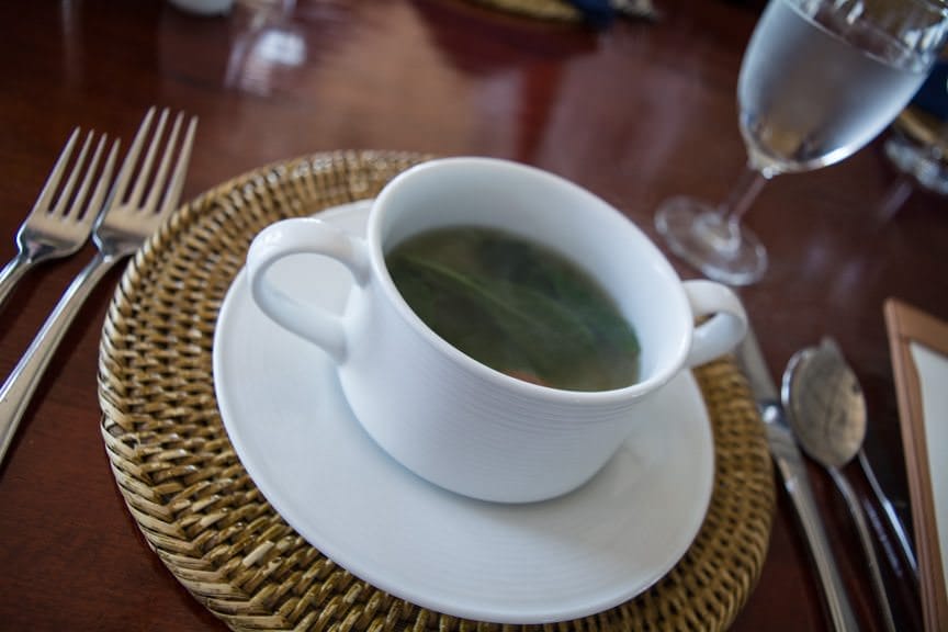 ...is served! Photo © 2015 Aaron Saunders