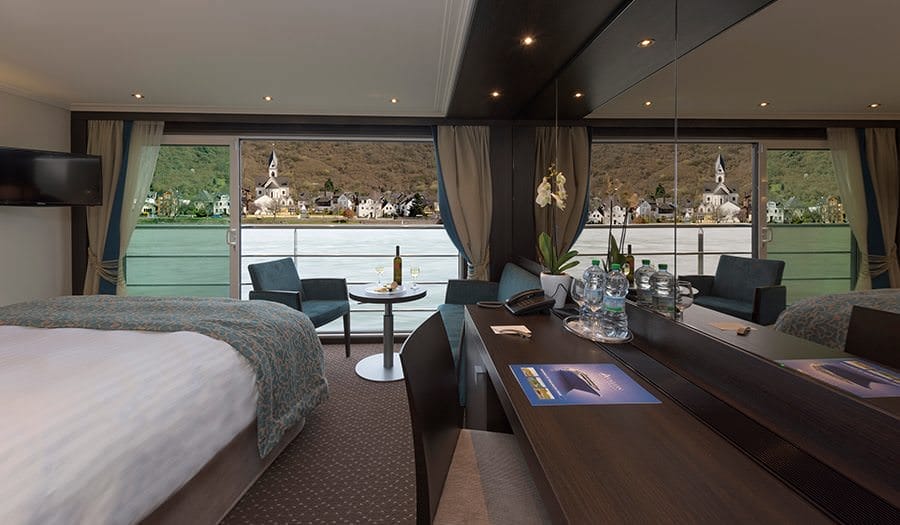 Avalon Tranquility II 2 Panorama Suite on the Avalon Tranquility II Panorama Suite. Photo Courtesy of Avalon Waterways.