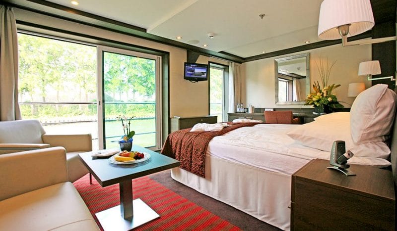 Royal Suite on Avalon Creativity. Photo courtesy of Avalon Waterways.