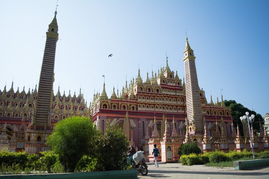 Thanboddhaya Pagoda is one of the most amazing sights I've personally seen. Photo © 2015 Aaron Saunders