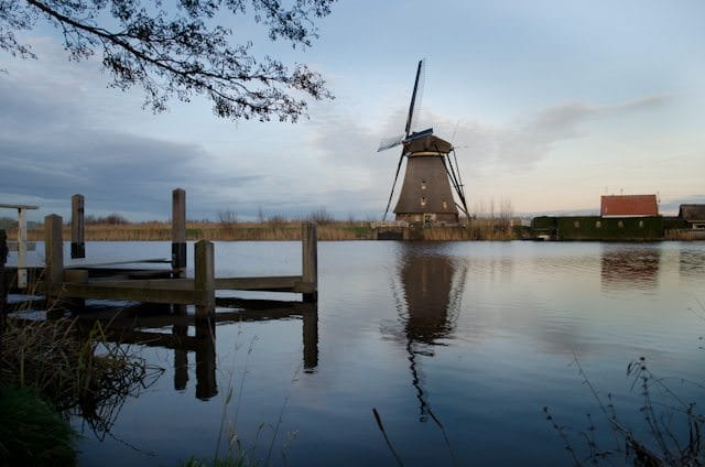 See the historic windmills of Kinderdijk, Netherlands. Photo © 2013 Aaron Saunders