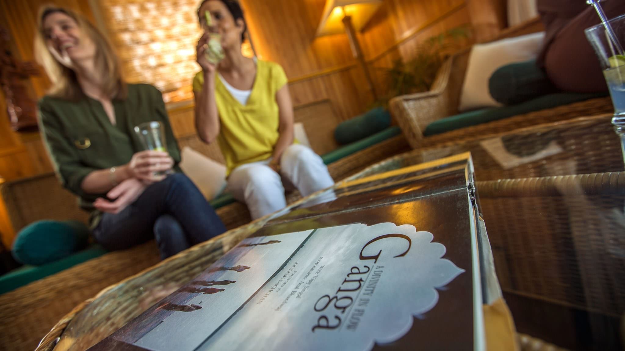 The Lounge onboard the Varuna. Photo courtesy G Adventures