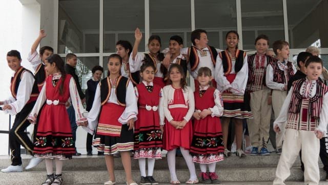We visited a school in Alfatar, Bulgaria, supported in part by Emerald Cruises. © 2016 Ralph Grizzle