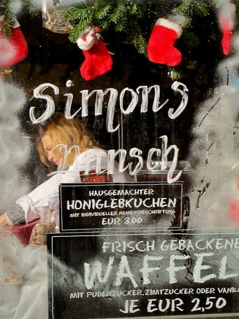 It's Cold Outside...but the Gluhwein, or spiced mulled wine, will warm you up. Photo © 2011 Aaron Saunders