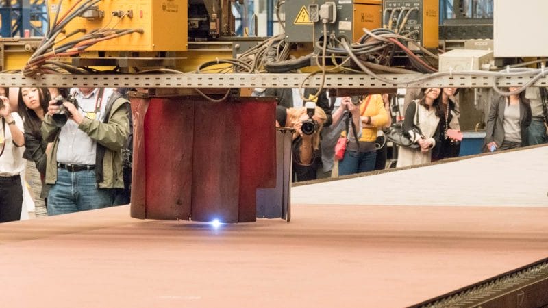 Steel-cutting