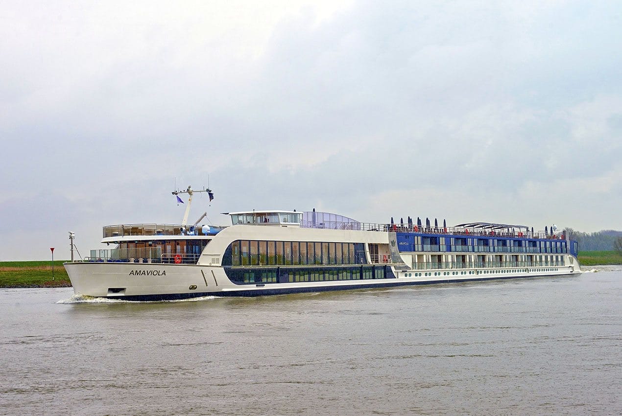AmaWaterways' AmaViola. Photo courtesy of AmaWaterways.