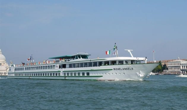 Po River Cruising: Who Goes There 4 CroisiEurope's MS Michelangelo. Photo courtesy of CroisiEurope