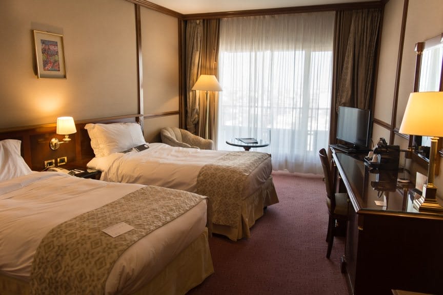 My digs for the evening at the InterContinental Bucharest in Bucharest, Romania. Photo © 2016 Aaron Saunders