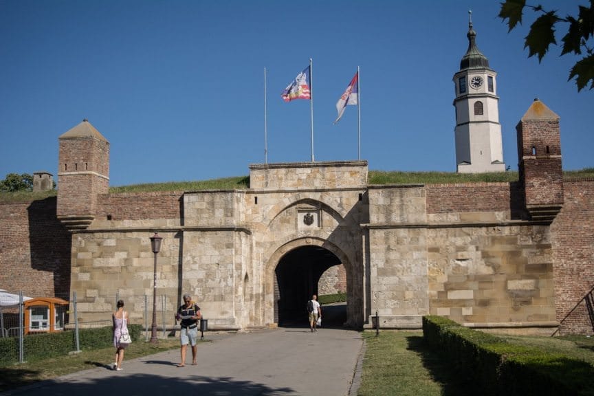 Belgrade's Kalemegdan Fortress was the first stop on our included Panoramic City Tour offered by Viking River Cruises. Photo © 2016 Aaron Saunders