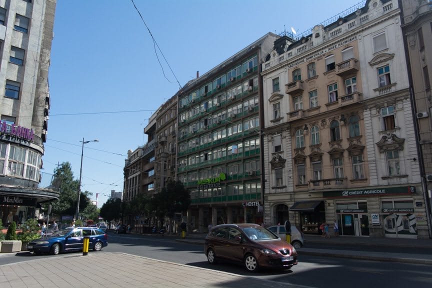 Although Belgrade's name means, "The White City", little of it is actually white these days. Photo © 2016 Aaron Saunders