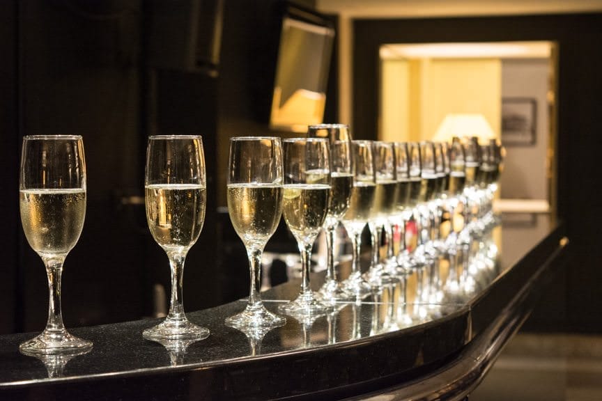 Sparkling wine...Photo ©  2016 Aaron Saunders