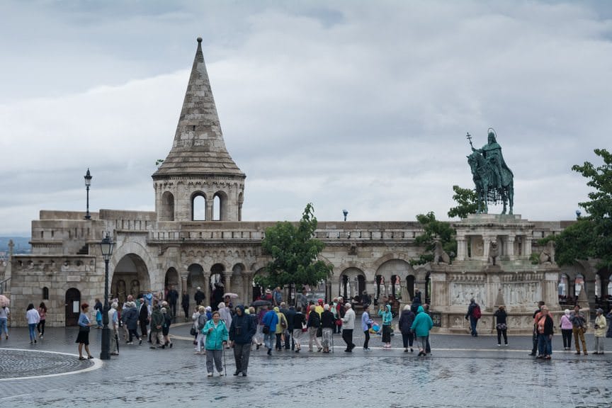 If you're headed to Fisherman's Bastion, do so in the early morning to avoid the midday crowds. Photo ©  2016 Aaron Saunders