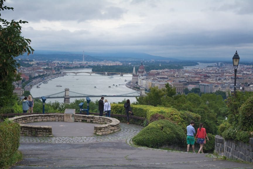 The view from Gellert Hill...Photo © 2016 Aaron Saunders