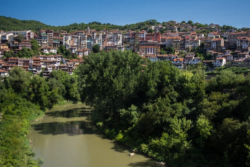 Veliko Tarnov was the capital of the Second Bulgarian Empire from 1186 to 1393. Photo © 2016 Aaron Saunders