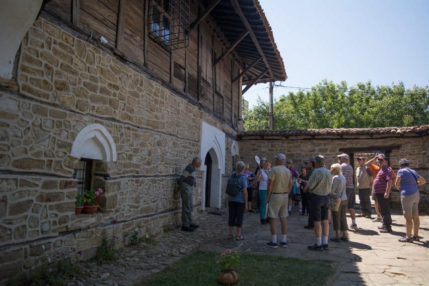 ...guests visited a historic home to learn about the traditional Bulgarian way of life. Photo © 2016 Aaron Saunders