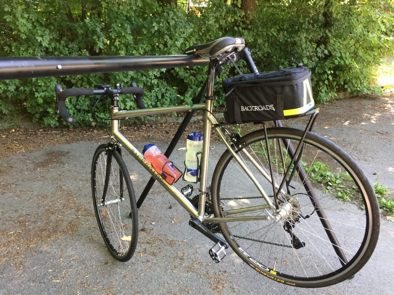 Preparing my bike for the road ahead. © 2016 Ralph Grizzle