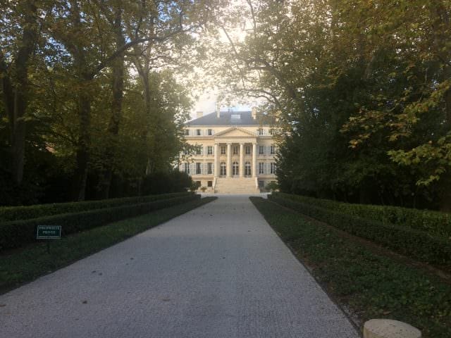 At Chateau Margaux. © 2016 Ralph Grizzle