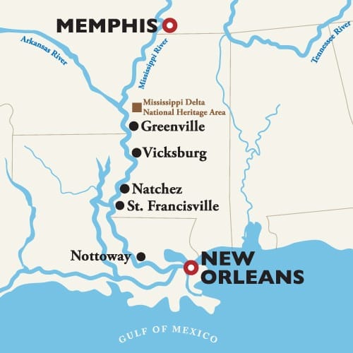 Lower Mississippi.