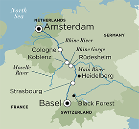 Crystal Cruises Legendary Rhine