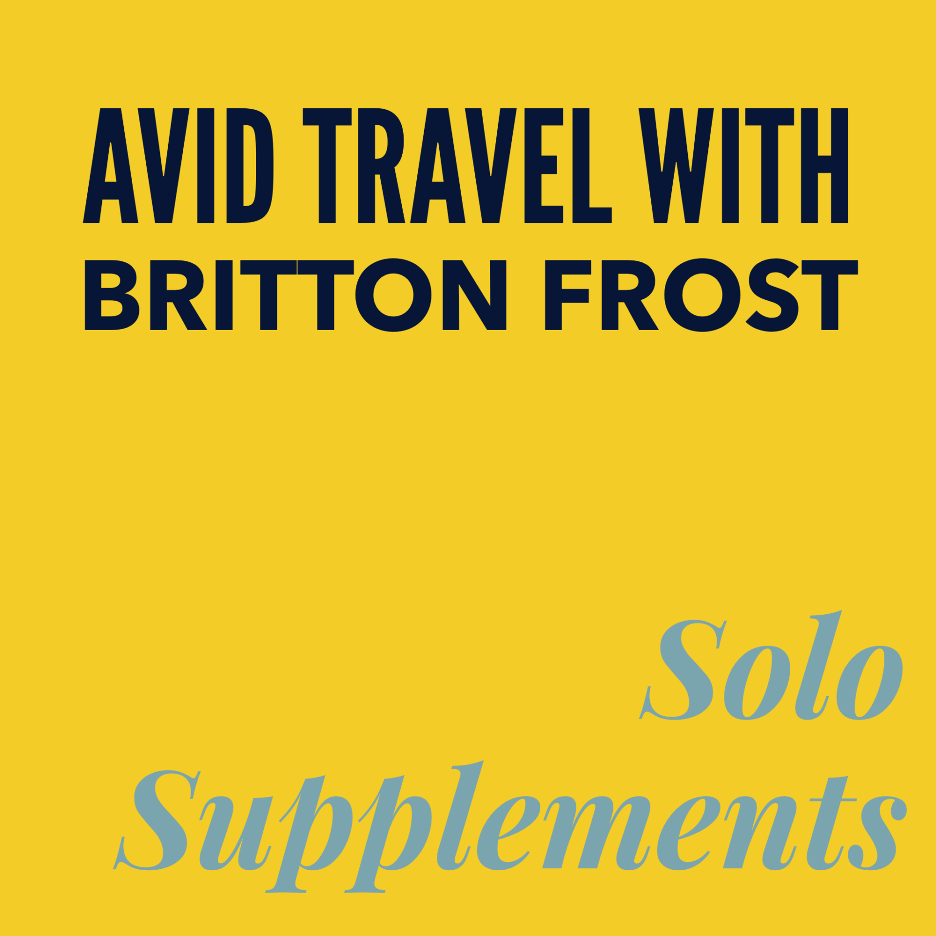Solo Supplement