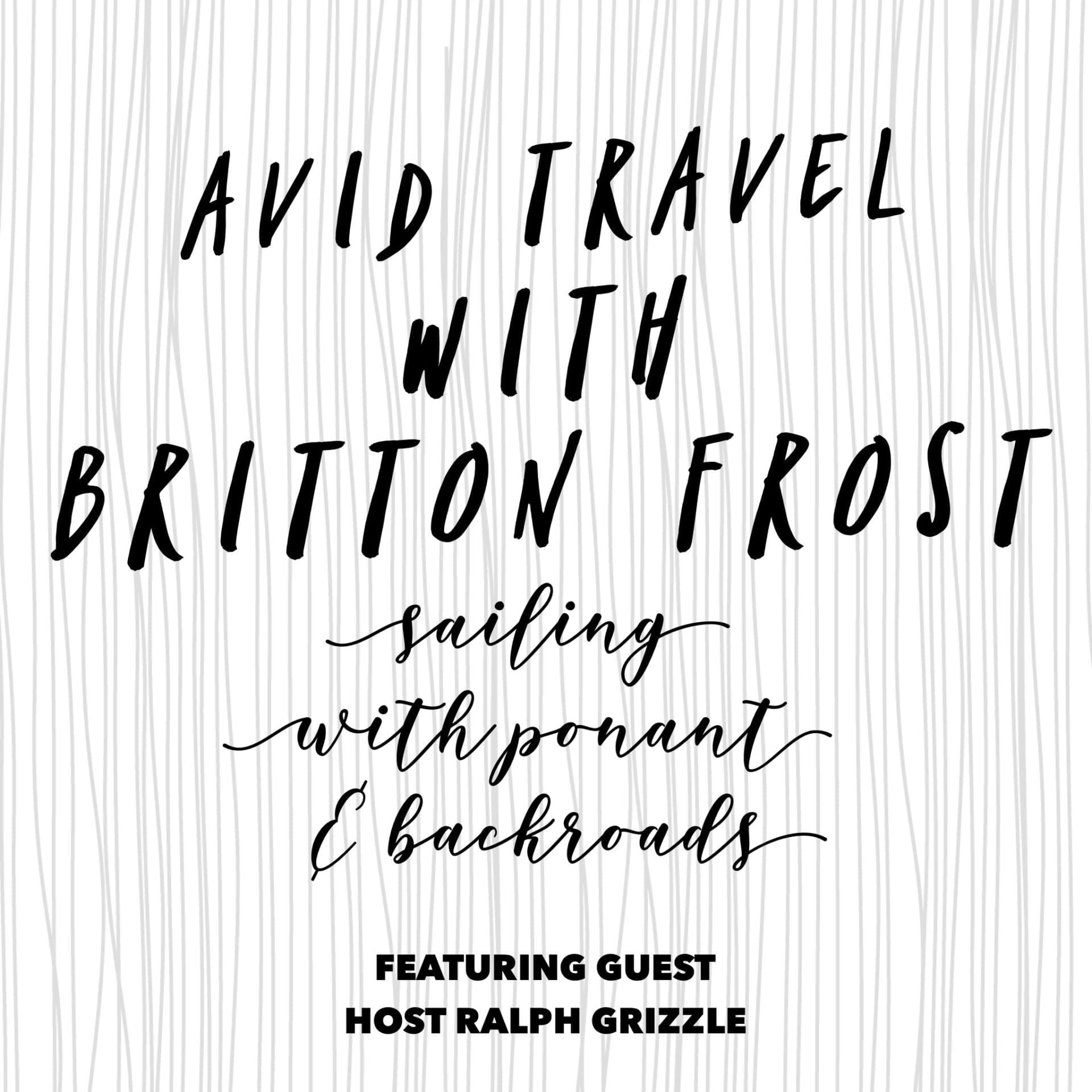 Avid Travel with Briton Frost Cover