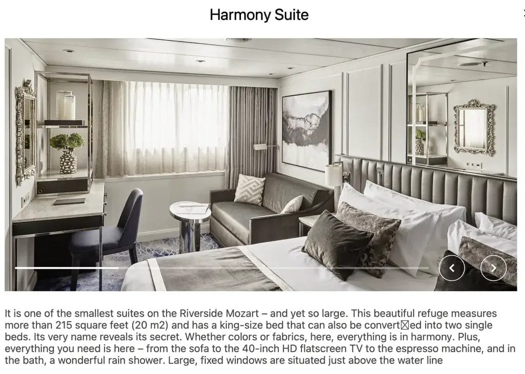 riverside harmony suite