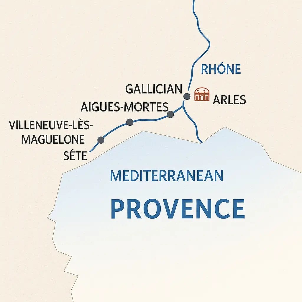 French Canal Barge Cruises Guide 14 provence
