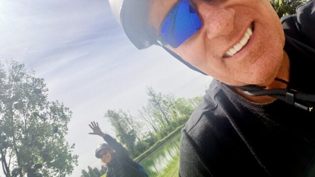 biking